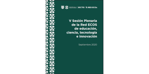 V Sesión Plenaria de la Red ECOs de educación, ciencia, tecnología e innovación